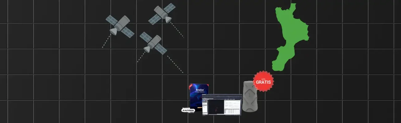 La Calabria non ha una rete GNSS pubblica, ma ti spiegheremo come ottenere correzioni RTK usando Sicili@net, reti commerciali o servizi gratuiti vicini.