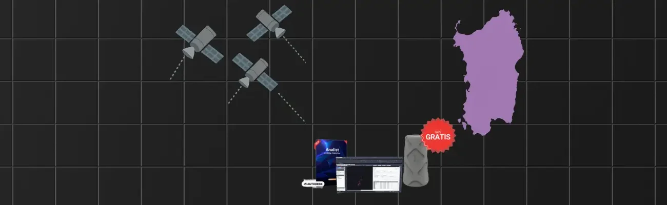 La Sardegna non ha una rete GNSS pubblica, ma puoi usare reti commerciali per RTK o scaricare dati RINEX da stazioni scientifiche.