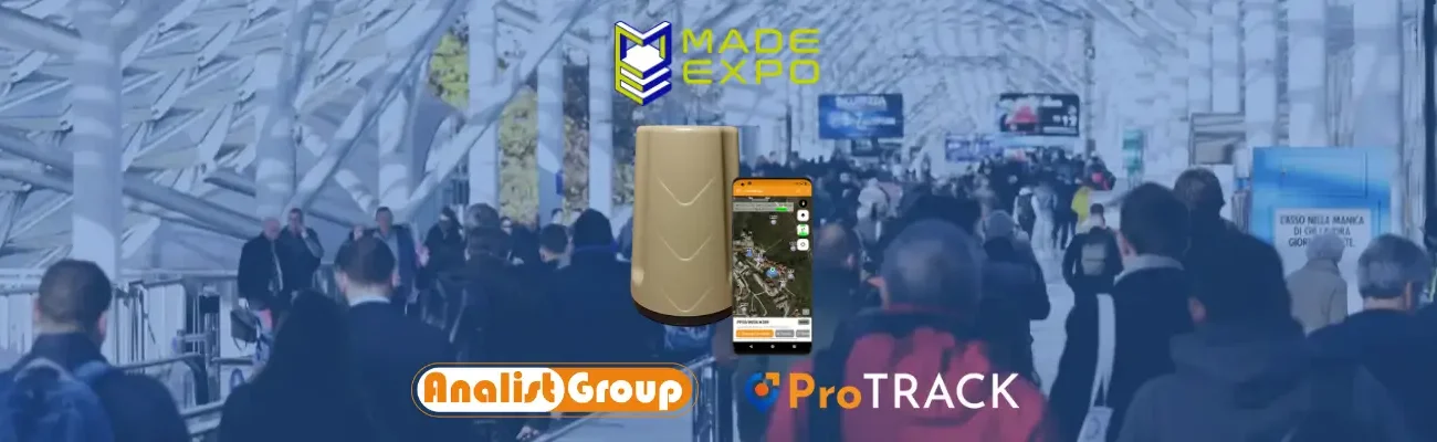 Al MADE Expo 2025 Analist Group presenta ProTRACK, il ricevitore GNSS RTK per rilievi rapidi e precisi in cantiere. Provalo al Pad. 4P - Stand S11 S13.
