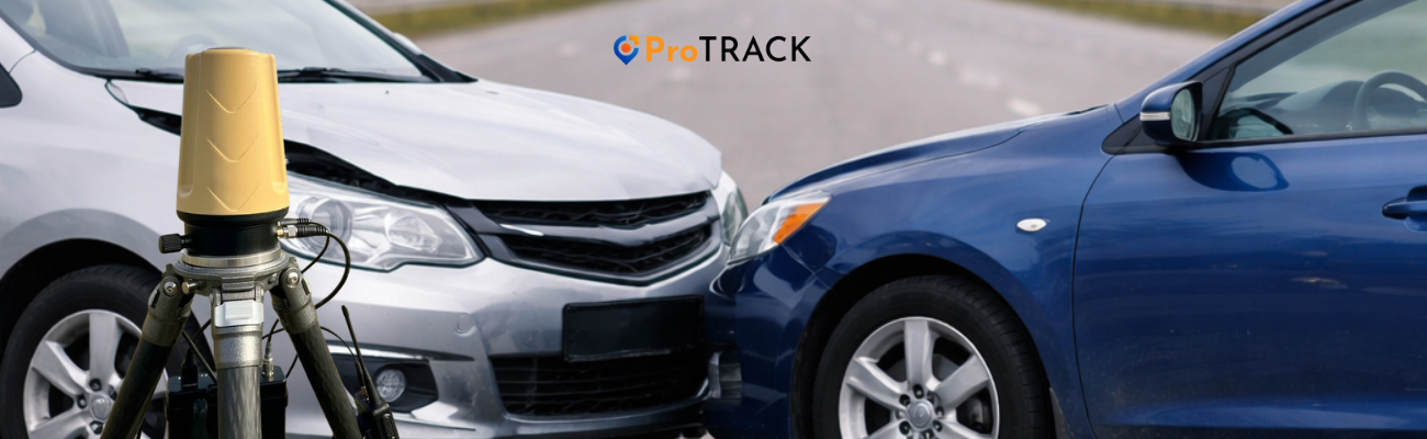 Scopri come rivoluzionare il rilievo degli incidenti stradali con il GPS ProTRACK. Guida tecnica per la Polizia Locale: precisione centimetrica RTK, riduzione dei tempi d'intervento e generazione automatica di planimetrie CAD in formato DXF.